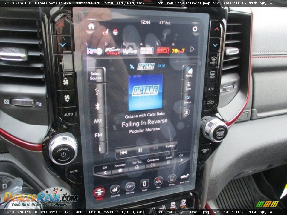 Controls of 2020 Ram 1500 Rebel Crew Cab 4x4 Photo #15