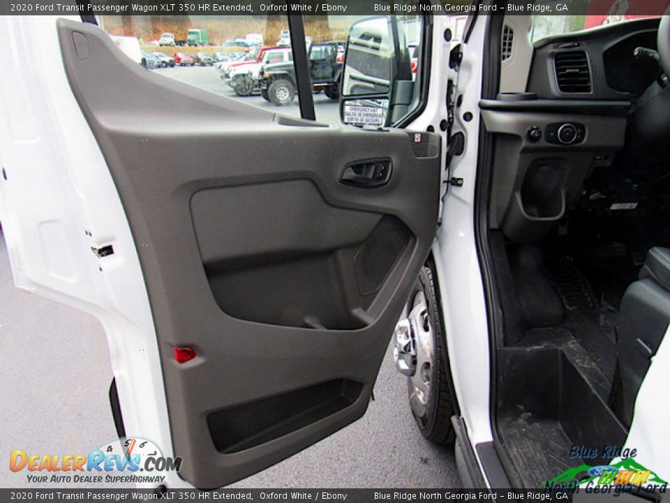2020 Ford Transit Passenger Wagon XLT 350 HR Extended Oxford White / Ebony Photo #36