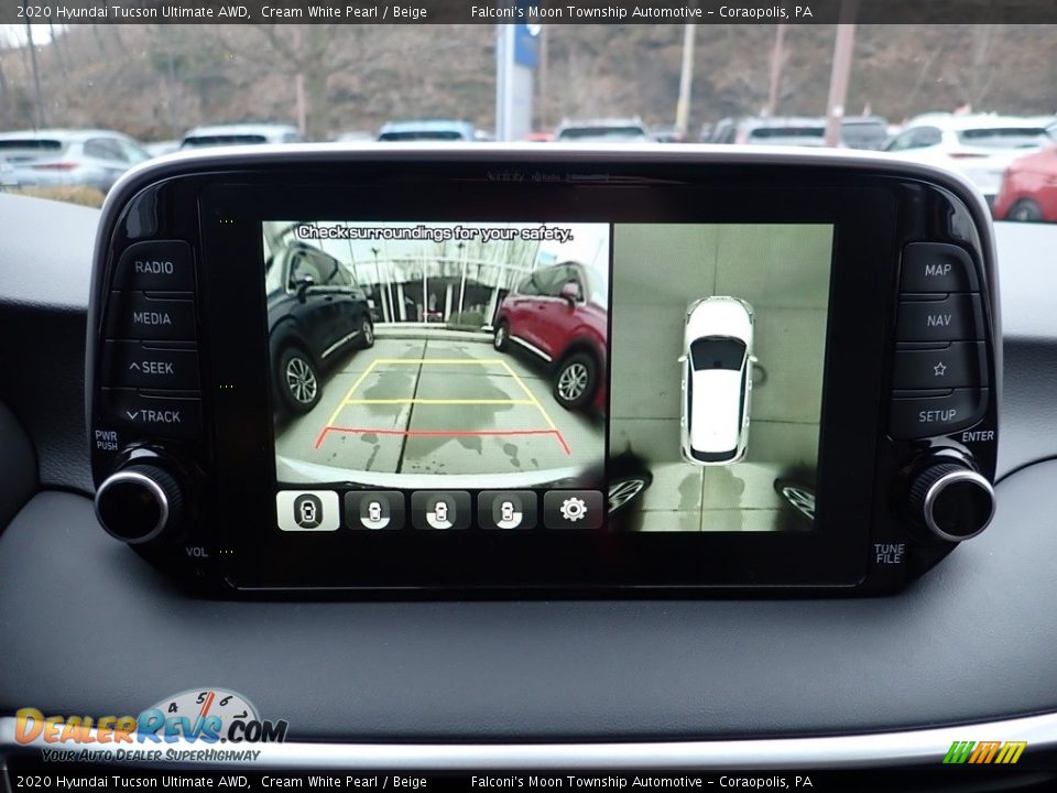 2020 Hyundai Tucson Ultimate AWD Cream White Pearl / Beige Photo #15
