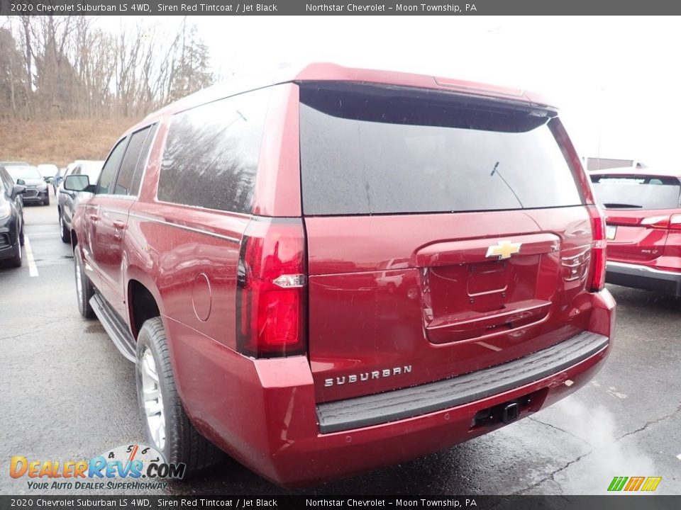 2020 Chevrolet Suburban LS 4WD Siren Red Tintcoat / Jet Black Photo #3