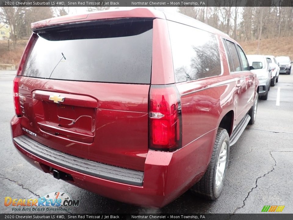 2020 Chevrolet Suburban LS 4WD Siren Red Tintcoat / Jet Black Photo #5
