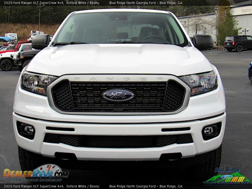 2020 Ford Ranger XLT SuperCrew 4x4 Oxford White / Ebony Photo #8