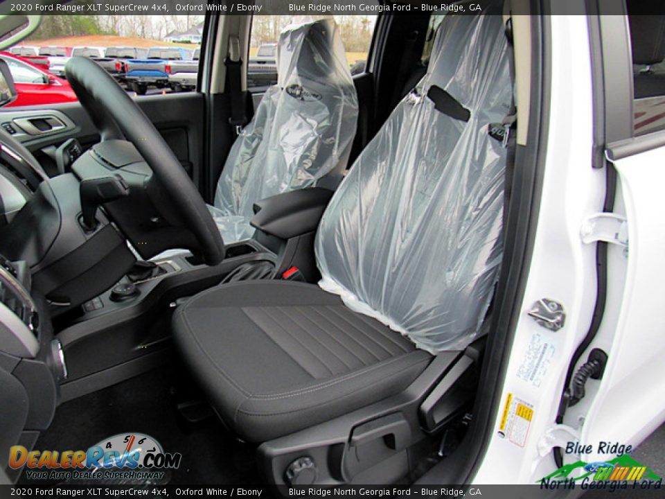 2020 Ford Ranger XLT SuperCrew 4x4 Oxford White / Ebony Photo #10