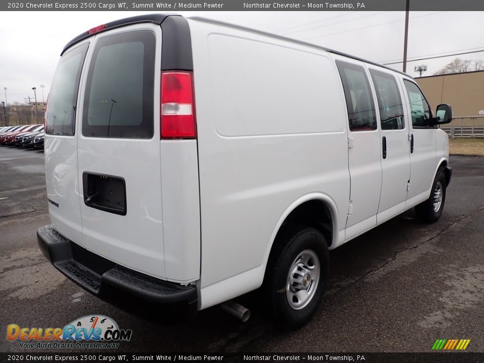 2020 Chevrolet Express 2500 Cargo WT Summit White / Medium Pewter Photo #4