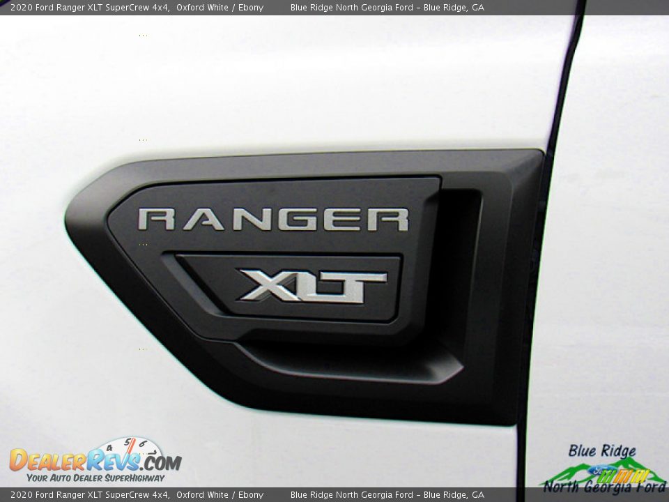 2020 Ford Ranger XLT SuperCrew 4x4 Oxford White / Ebony Photo #32