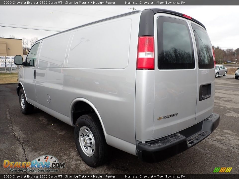 2020 Chevrolet Express 2500 Cargo WT Silver Ice Metallic / Medium Pewter Photo #3