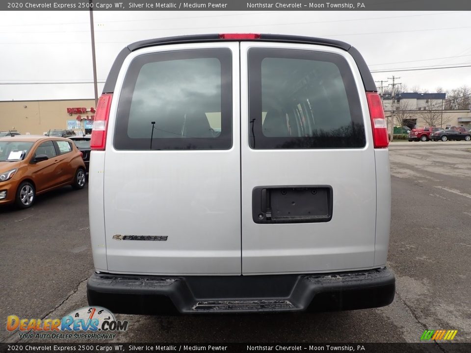 2020 Chevrolet Express 2500 Cargo WT Silver Ice Metallic / Medium Pewter Photo #4