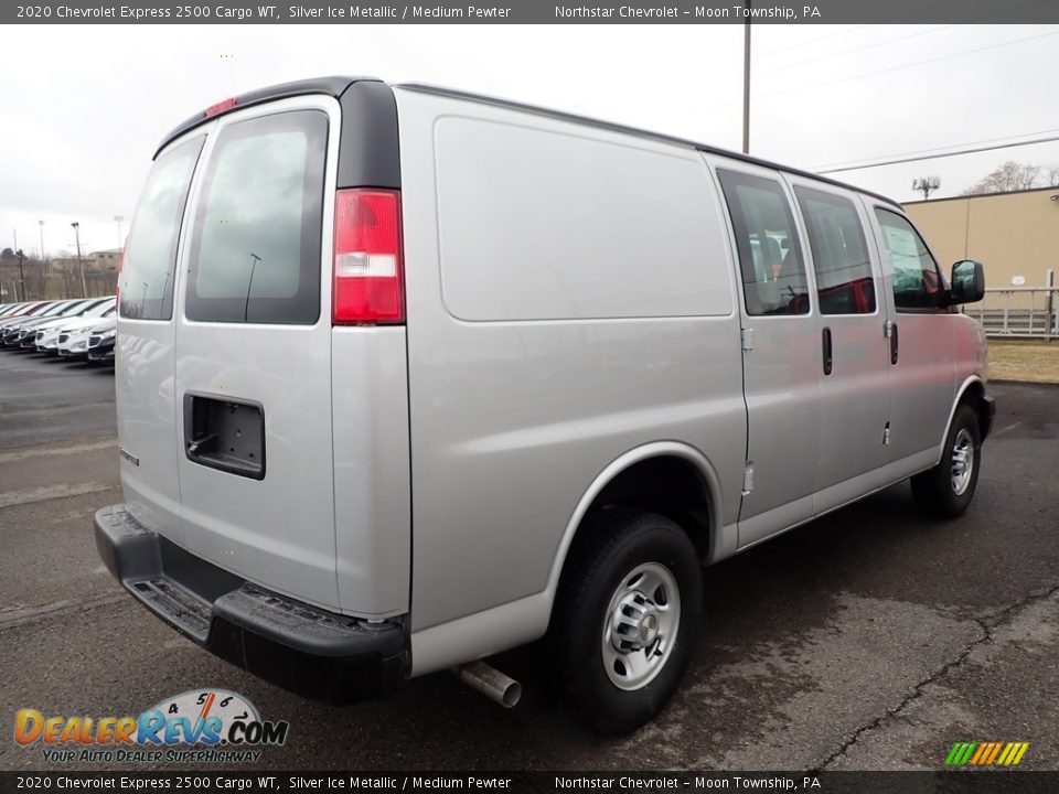 2020 Chevrolet Express 2500 Cargo WT Silver Ice Metallic / Medium Pewter Photo #5