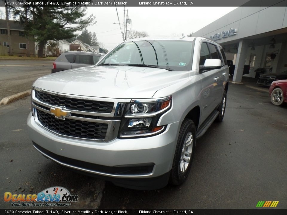 2020 Chevrolet Tahoe LT 4WD Silver Ice Metallic / Dark Ash/Jet Black Photo #2