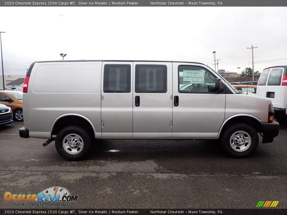 2020 Chevrolet Express 2500 Cargo WT Silver Ice Metallic / Medium Pewter Photo #6