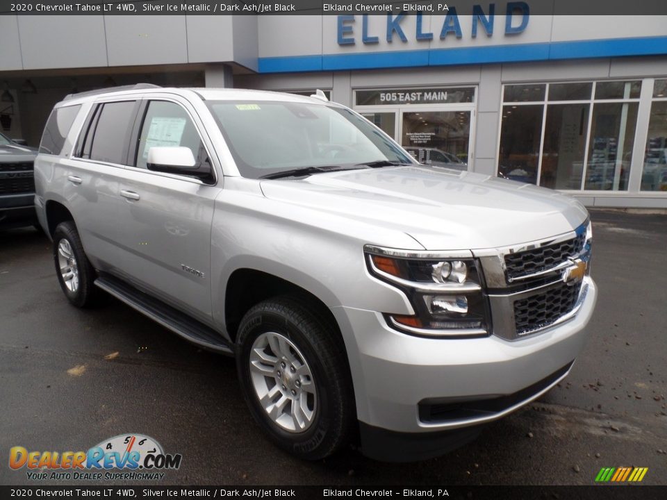 2020 Chevrolet Tahoe LT 4WD Silver Ice Metallic / Dark Ash/Jet Black Photo #4