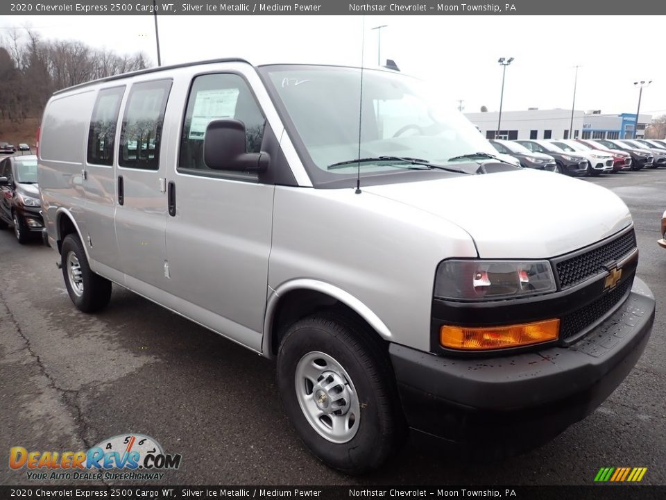 2020 Chevrolet Express 2500 Cargo WT Silver Ice Metallic / Medium Pewter Photo #7