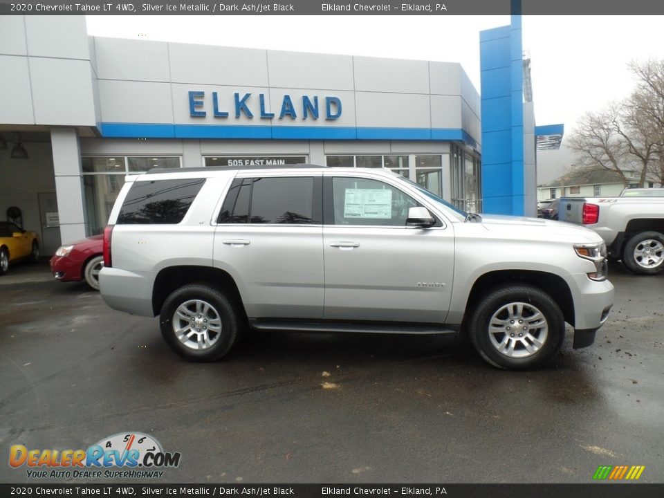 2020 Chevrolet Tahoe LT 4WD Silver Ice Metallic / Dark Ash/Jet Black Photo #5