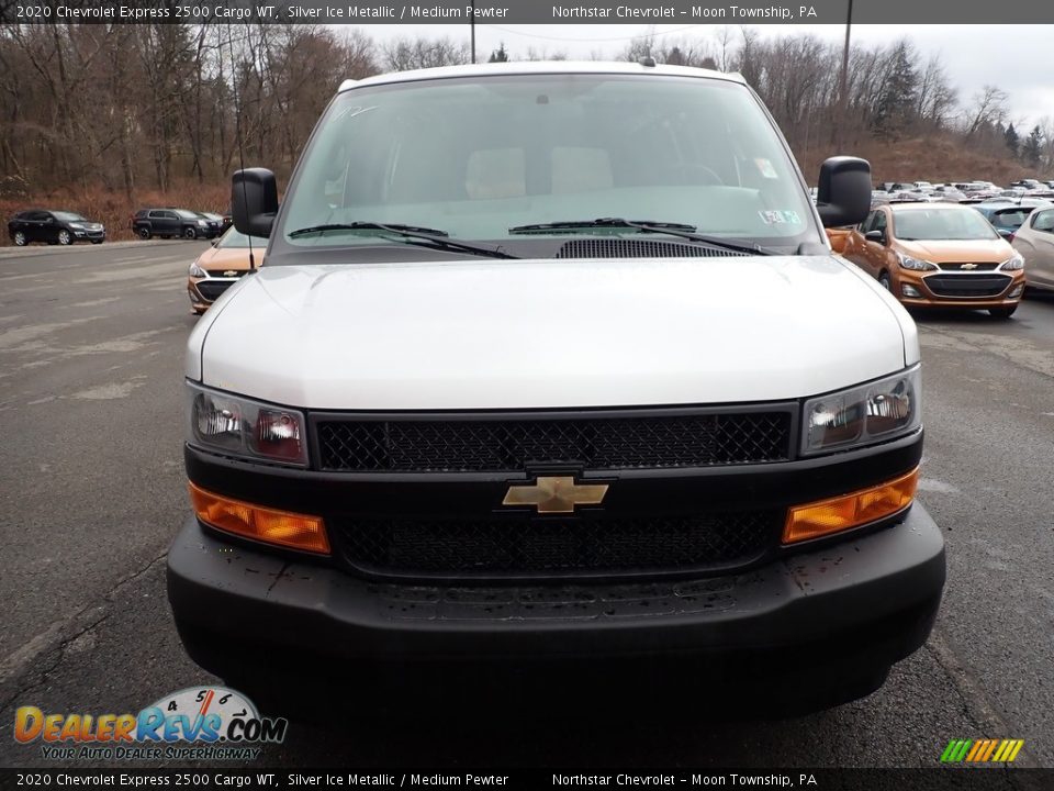 2020 Chevrolet Express 2500 Cargo WT Silver Ice Metallic / Medium Pewter Photo #8