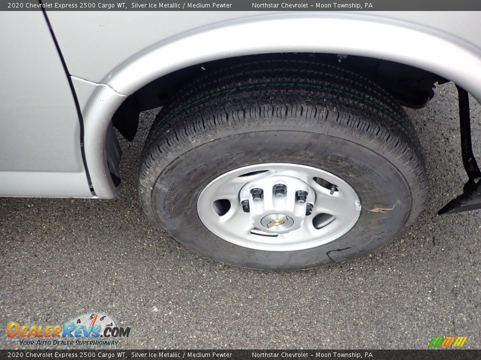 2020 Chevrolet Express 2500 Cargo WT Silver Ice Metallic / Medium Pewter Photo #9