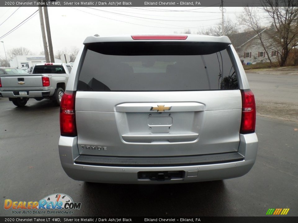 2020 Chevrolet Tahoe LT 4WD Silver Ice Metallic / Dark Ash/Jet Black Photo #7