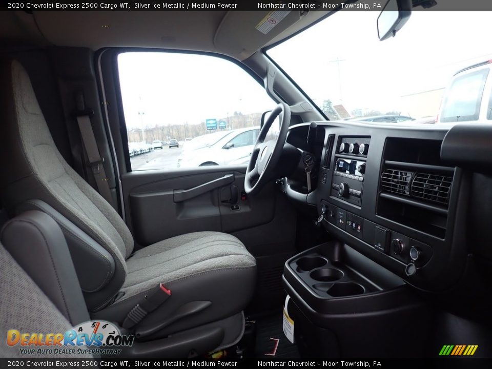 2020 Chevrolet Express 2500 Cargo WT Silver Ice Metallic / Medium Pewter Photo #11