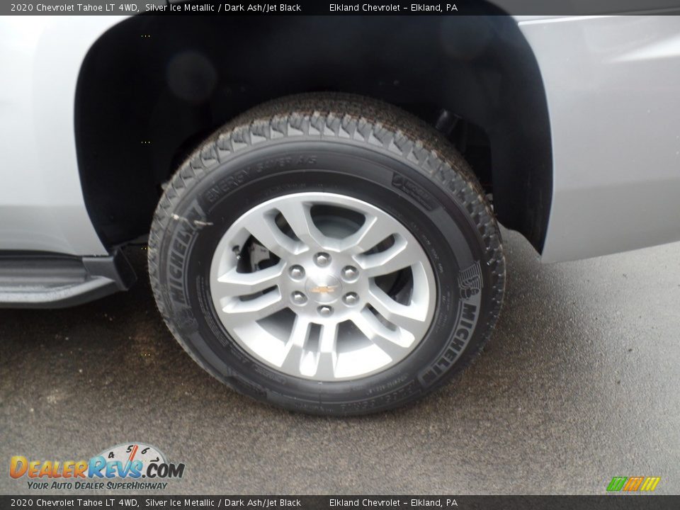 2020 Chevrolet Tahoe LT 4WD Silver Ice Metallic / Dark Ash/Jet Black Photo #10