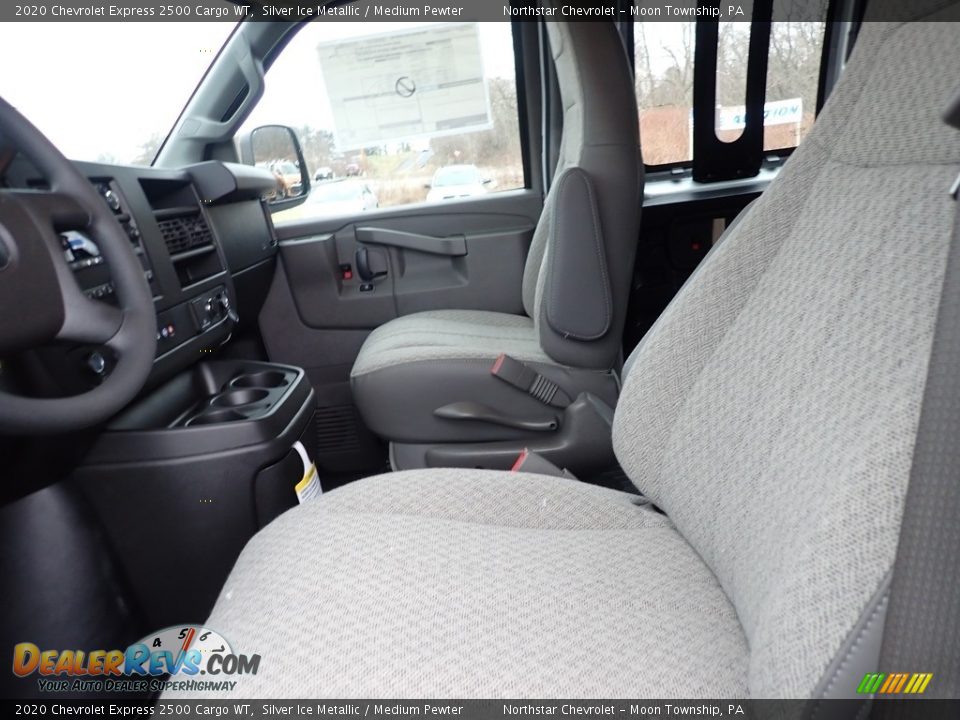 2020 Chevrolet Express 2500 Cargo WT Silver Ice Metallic / Medium Pewter Photo #14