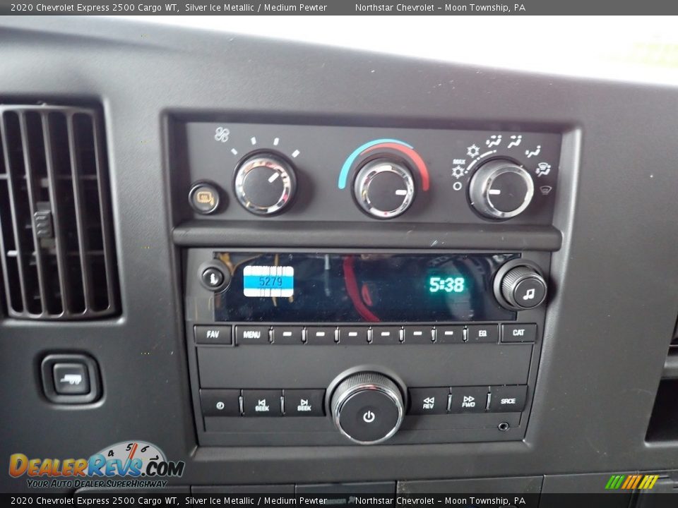 2020 Chevrolet Express 2500 Cargo WT Silver Ice Metallic / Medium Pewter Photo #17