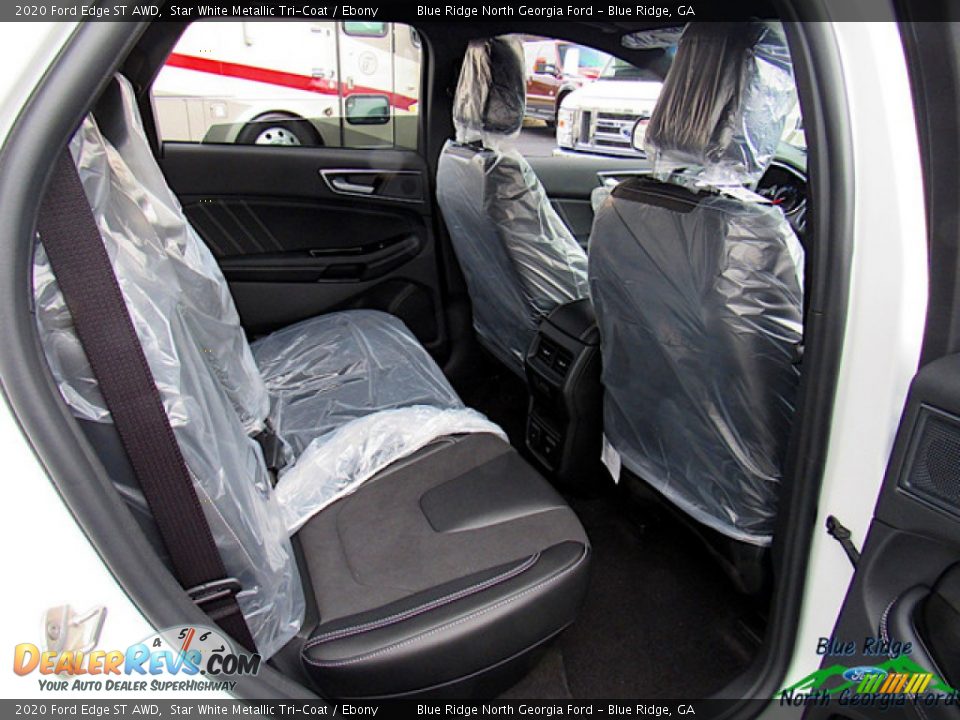 2020 Ford Edge ST AWD Star White Metallic Tri-Coat / Ebony Photo #29