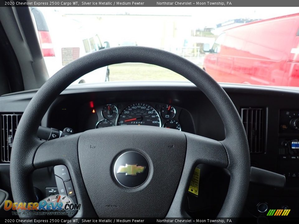 2020 Chevrolet Express 2500 Cargo WT Silver Ice Metallic / Medium Pewter Photo #20