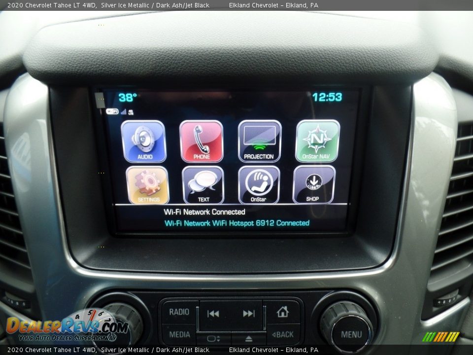 2020 Chevrolet Tahoe LT 4WD Silver Ice Metallic / Dark Ash/Jet Black Photo #26