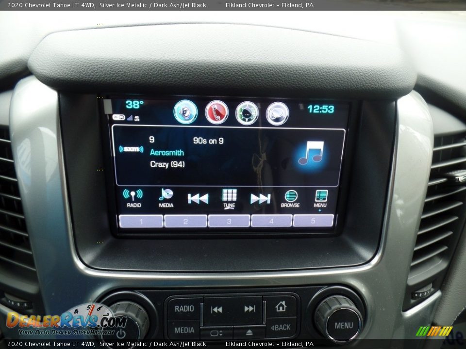 2020 Chevrolet Tahoe LT 4WD Silver Ice Metallic / Dark Ash/Jet Black Photo #27