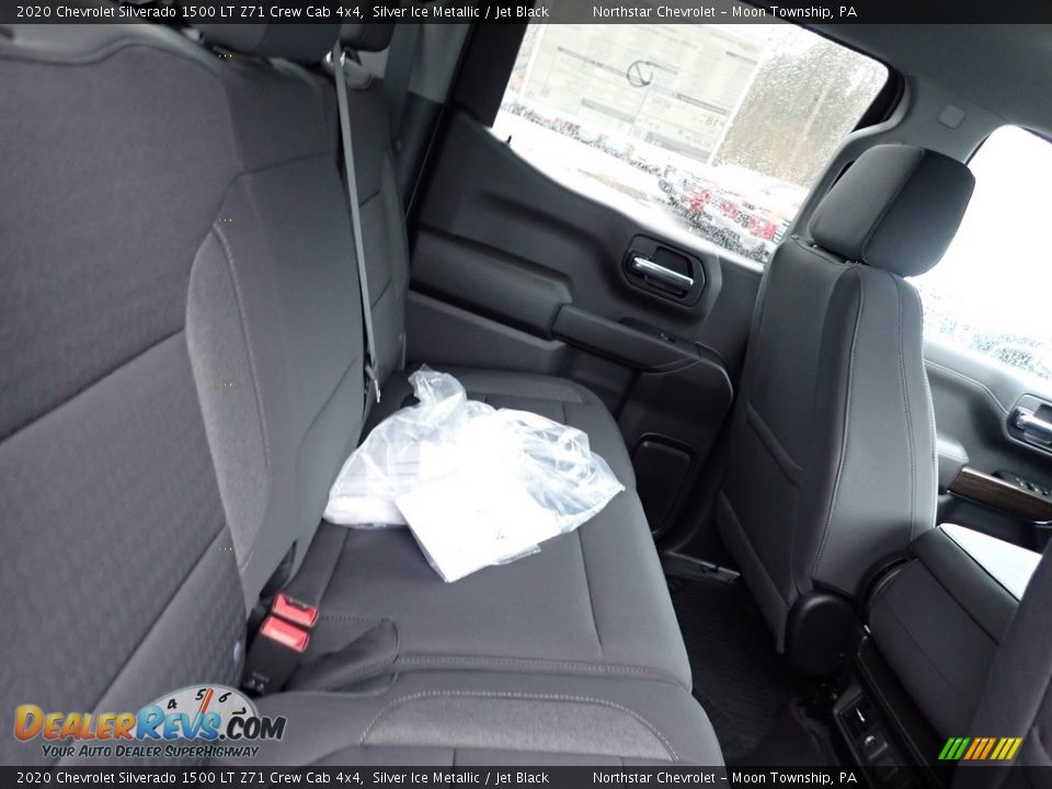 2020 Chevrolet Silverado 1500 LT Z71 Crew Cab 4x4 Silver Ice Metallic / Jet Black Photo #11