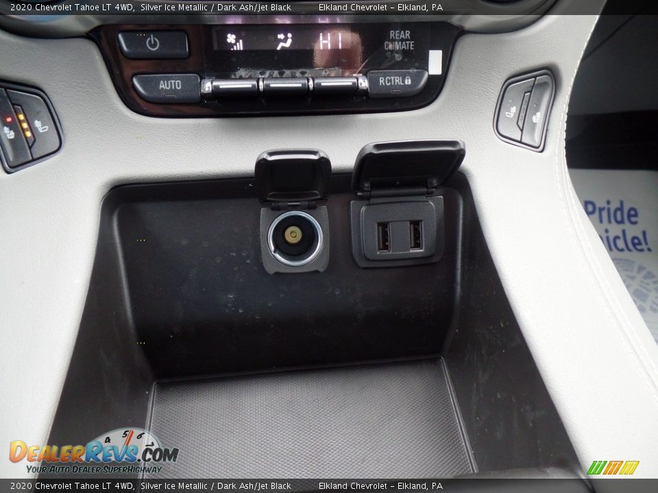 2020 Chevrolet Tahoe LT 4WD Silver Ice Metallic / Dark Ash/Jet Black Photo #32