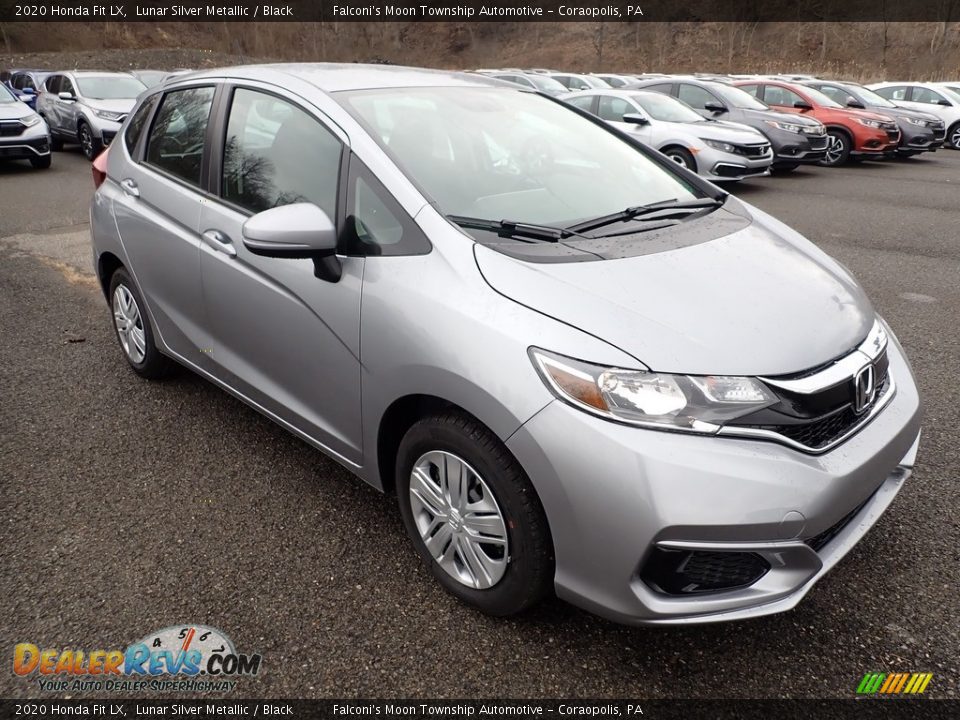 2020 Honda Fit LX Lunar Silver Metallic / Black Photo #6