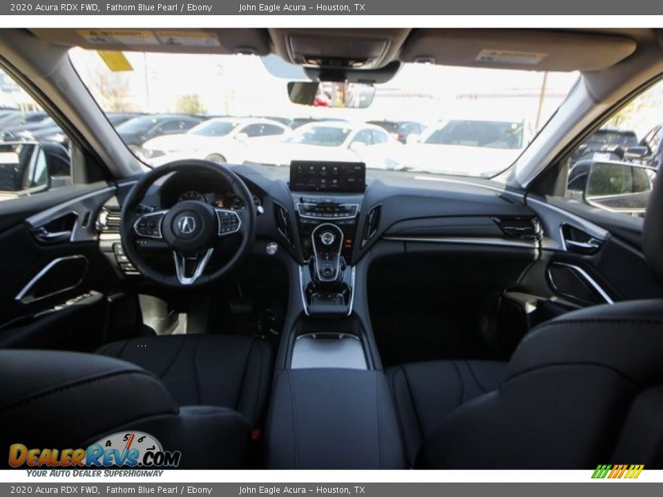 2020 Acura RDX FWD Fathom Blue Pearl / Ebony Photo #10