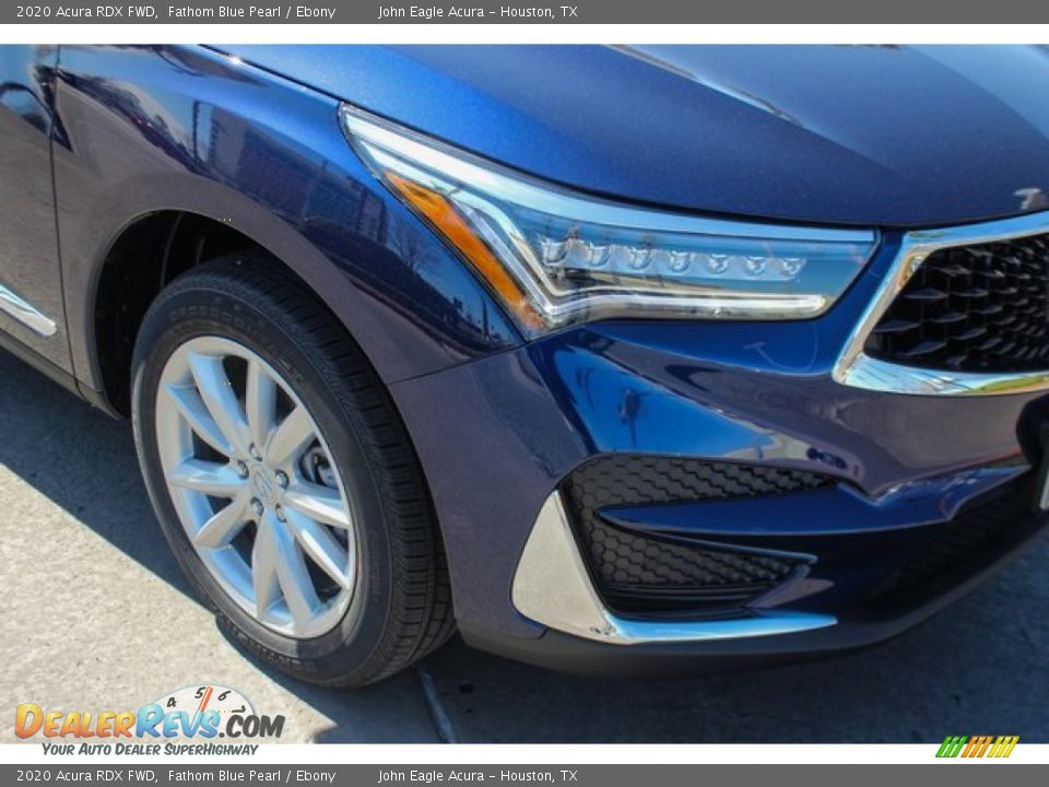 2020 Acura RDX FWD Fathom Blue Pearl / Ebony Photo #13