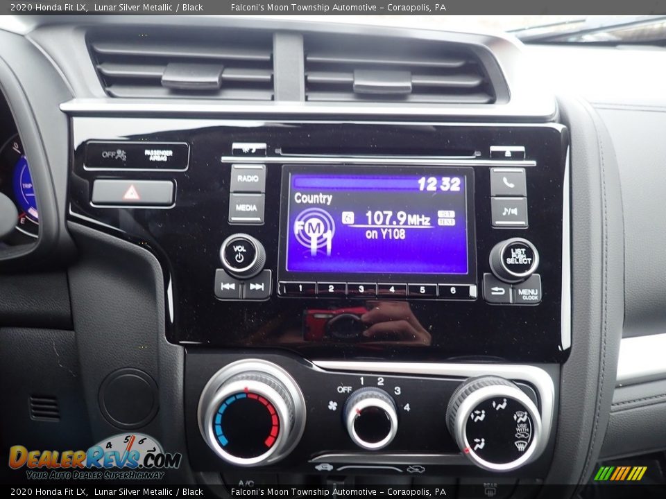 2020 Honda Fit LX Lunar Silver Metallic / Black Photo #14