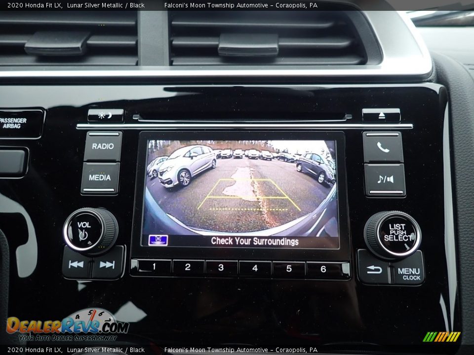 2020 Honda Fit LX Lunar Silver Metallic / Black Photo #15