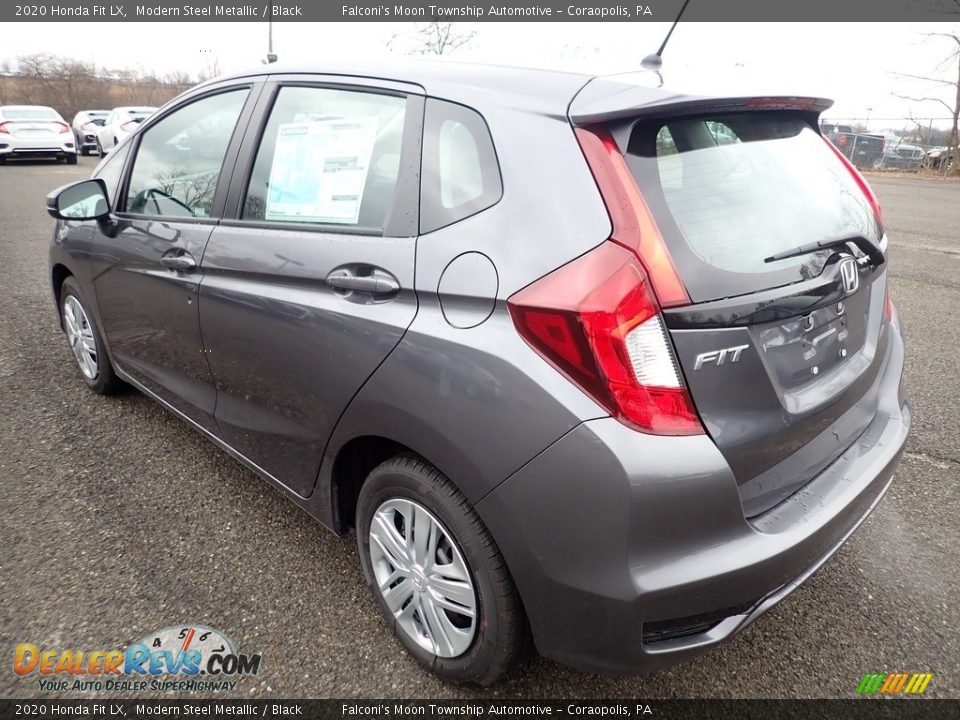 2020 Honda Fit LX Modern Steel Metallic / Black Photo #3