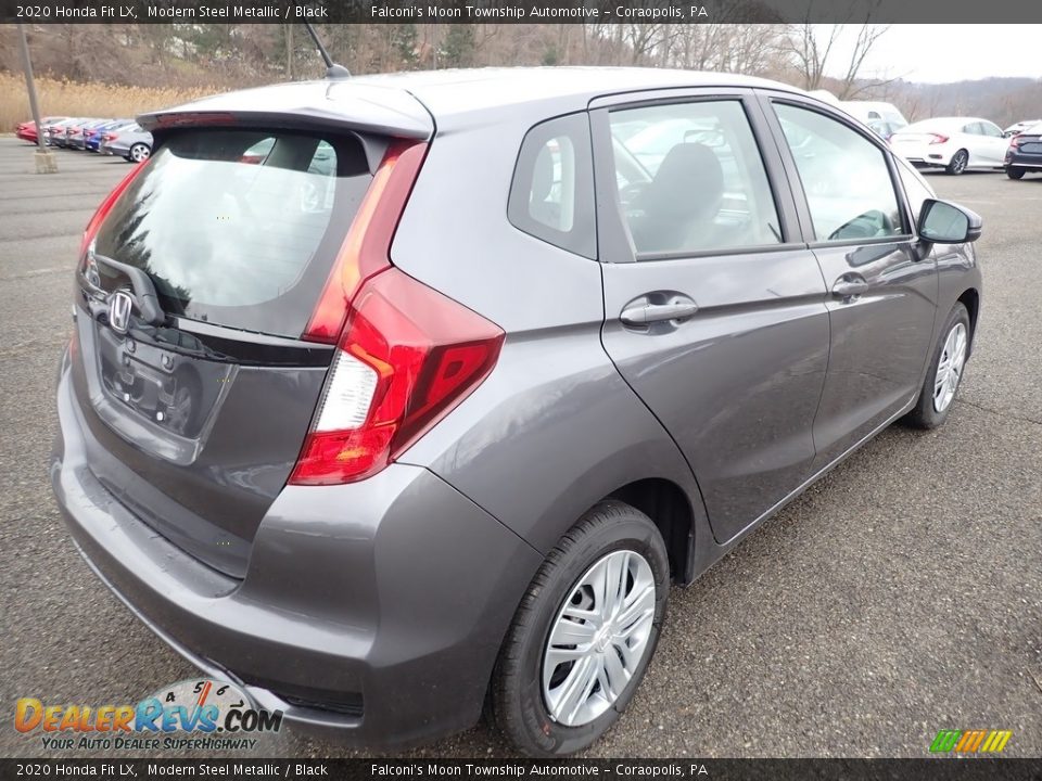 2020 Honda Fit LX Modern Steel Metallic / Black Photo #5
