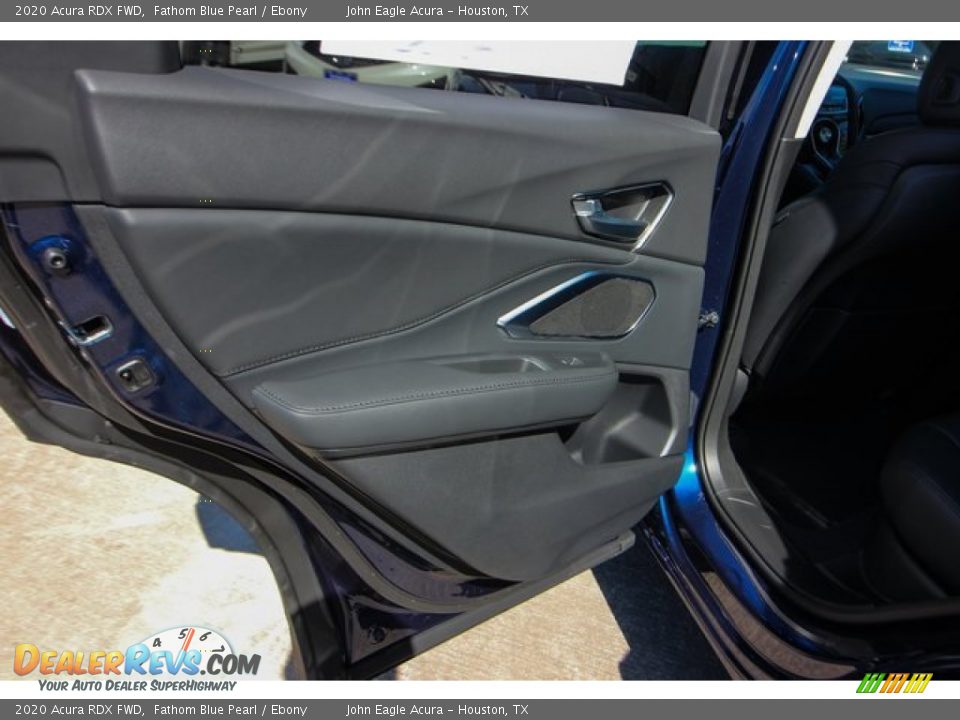 2020 Acura RDX FWD Fathom Blue Pearl / Ebony Photo #21