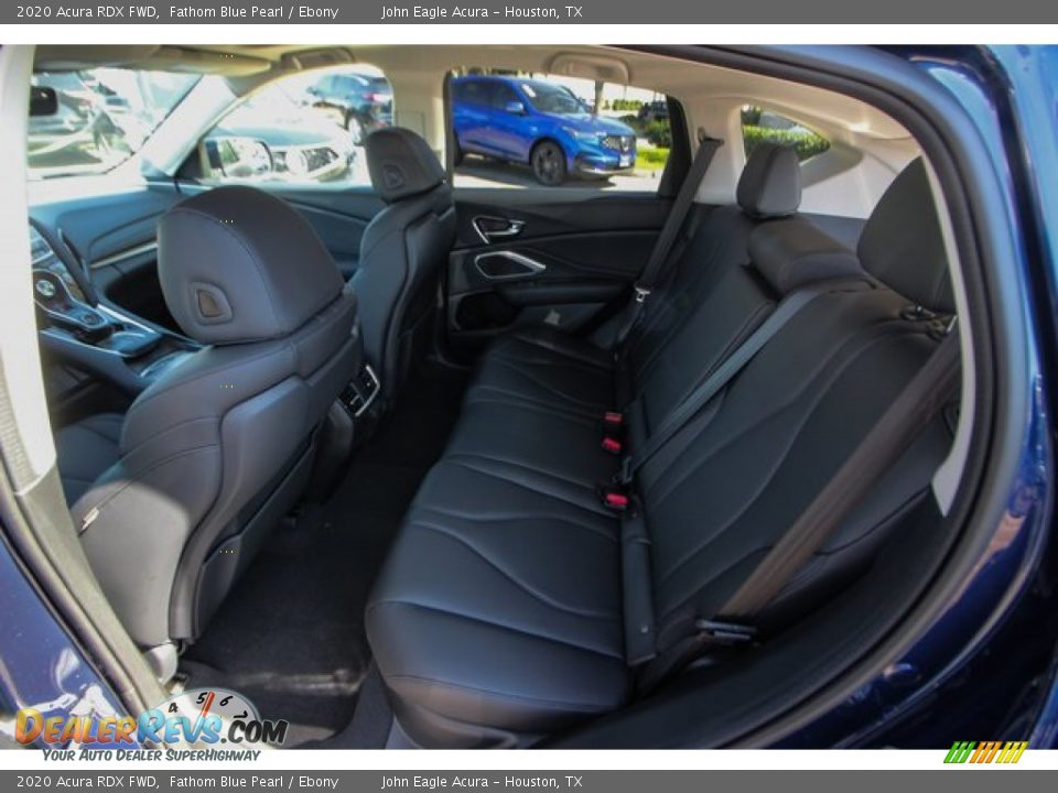 2020 Acura RDX FWD Fathom Blue Pearl / Ebony Photo #22