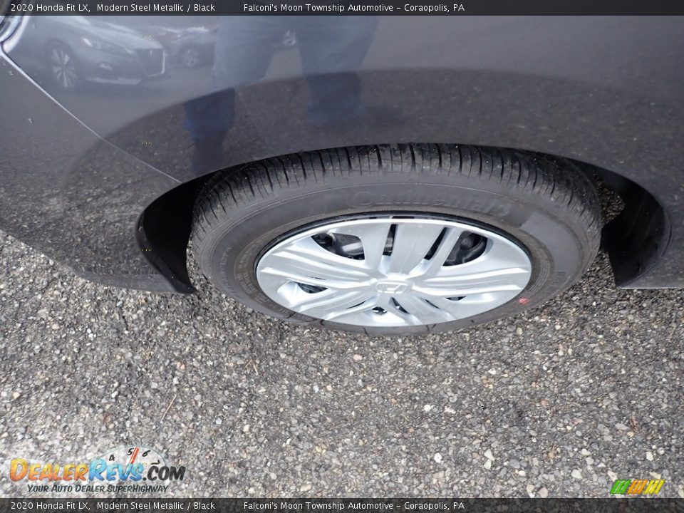2020 Honda Fit LX Modern Steel Metallic / Black Photo #8