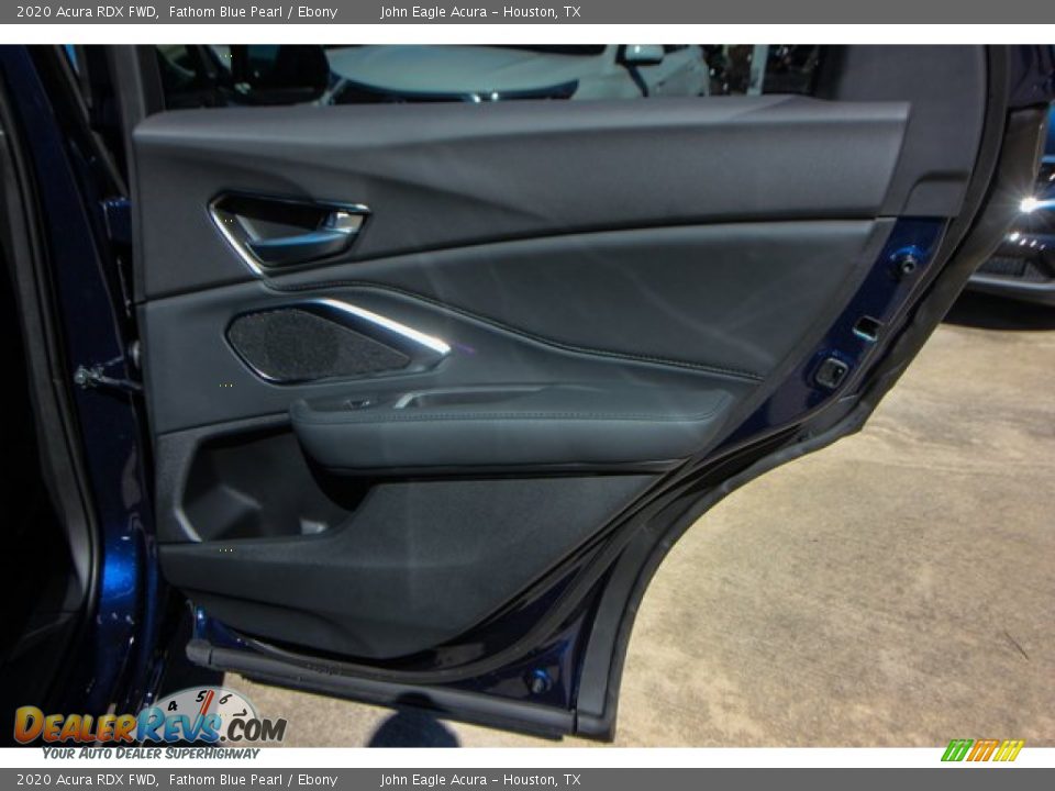 2020 Acura RDX FWD Fathom Blue Pearl / Ebony Photo #25