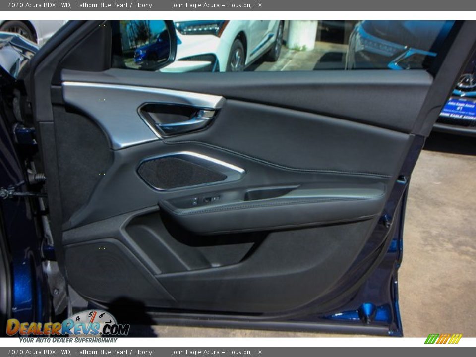 2020 Acura RDX FWD Fathom Blue Pearl / Ebony Photo #27