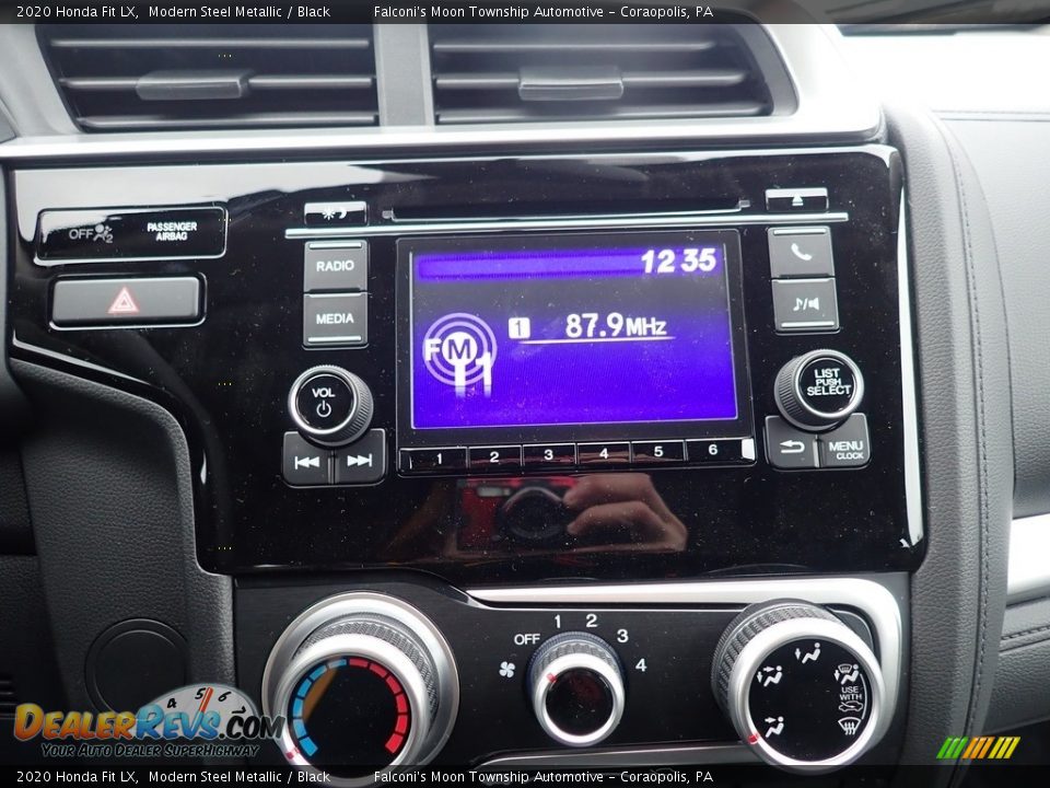 2020 Honda Fit LX Modern Steel Metallic / Black Photo #13