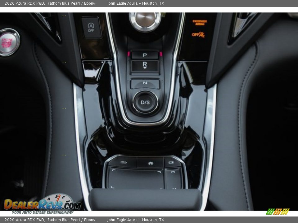 2020 Acura RDX FWD Fathom Blue Pearl / Ebony Photo #34