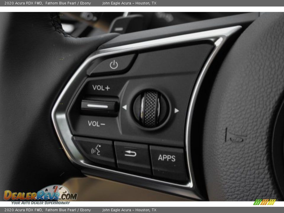 2020 Acura RDX FWD Fathom Blue Pearl / Ebony Photo #36