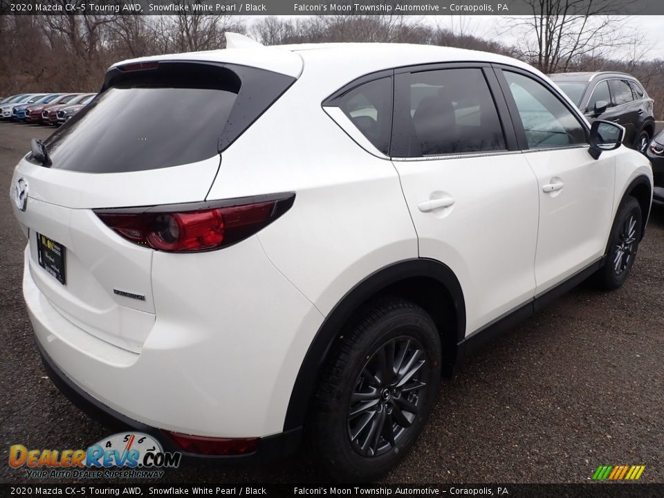 2020 Mazda CX-5 Touring AWD Snowflake White Pearl / Black Photo #2