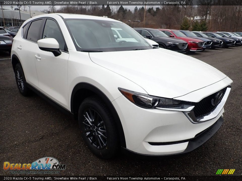 2020 Mazda CX-5 Touring AWD Snowflake White Pearl / Black Photo #3