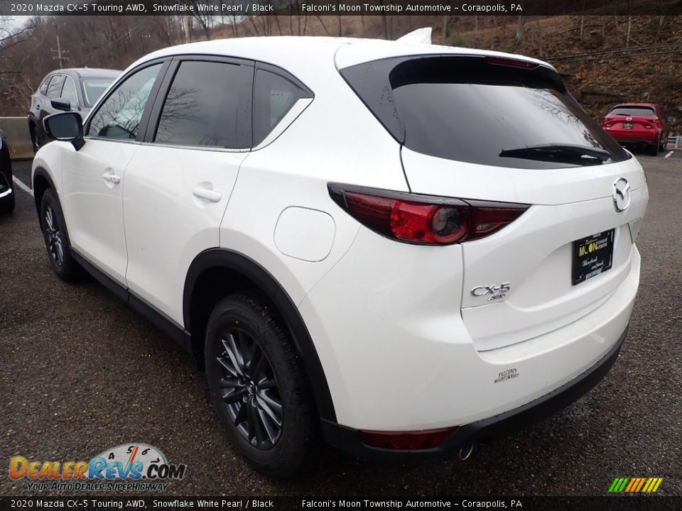 2020 Mazda CX-5 Touring AWD Snowflake White Pearl / Black Photo #6