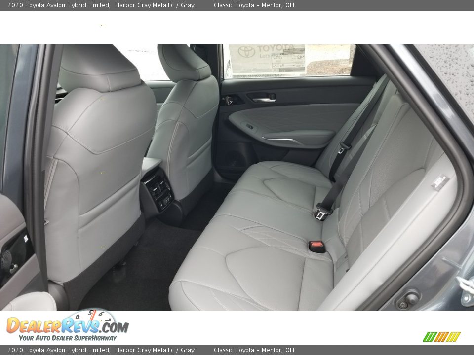 Rear Seat of 2020 Toyota Avalon Hybrid Limited Photo #3