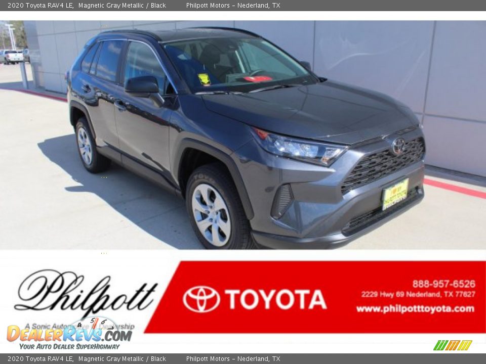 2020 Toyota RAV4 LE Magnetic Gray Metallic / Black Photo #1